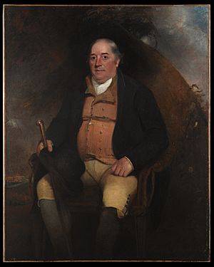 Benjamin Jesty. Oil painting by M.W. Sharp, 1805. Wellcome L0050588