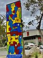 Berlin Wall art at Wende Museum of the Cold War in Culver City, California, United States