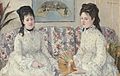 Berthe Morisot, The Sisters, 1869, NGA 42285