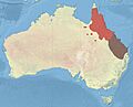 Black-throated Finch Distribution