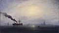 Brooklyn Museum - Foggy Morning on the Thames - James Hamilton - overall