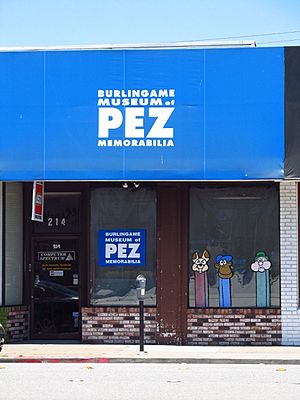 Burlingame Museum of Pez Memorabilia, Exterior view 2