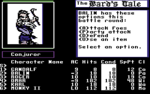 C64 The Bards Tale