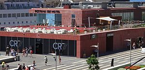 CR7 museum and hotel in Funchal, Madeira