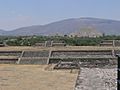 Ciudadela - Blick zur Sonnenpyramide