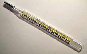 Clinical thermometer 38.7