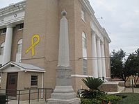 Confederate memorial in Polk County, TX IMG 8279