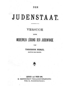 DE Herzl Judenstaat 01