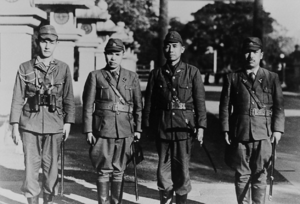 Deputy-Moji-Chikanori-and-Yoshio-Kodama-LTG-Takijiro-Onishi-Feb-1945-Tainan-Shrine-Taiwan