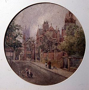 Derby Museum and Art Gallery on a plate