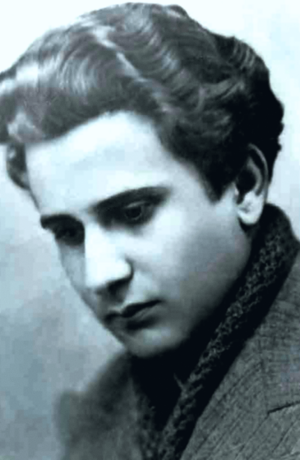 Dimitrie Stelaru la 16 ani