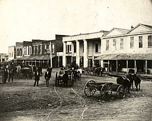 Downtown Hunstville TX 1870s