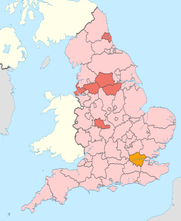 English metropolitan and non-metropolitan counties by type 2009.svg