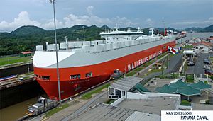 Exclusa Miraflores Canal de Panama Panorama