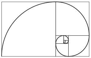 Fibonacci spiral 34