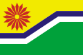 Flag of MpumalangaiMpumalanga (in Swazi and Zulu)IMpumalanga