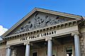 Free Public Library, New Brunswick, NJ - pediment