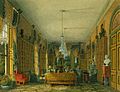 Frogmore House, Queen's Library, by Charles Wild, 1817 - royal coll 922120 257041 ORI 0 0