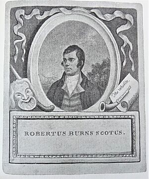 Frontispiece by John Beugo 1791 In the 1914 Glenriddel Manuscript facsimile
