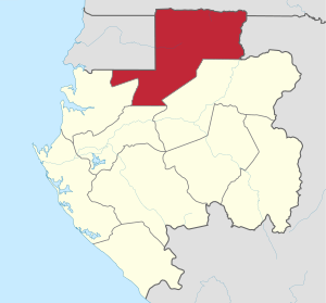 Woleu-Ntem Province in Gabon