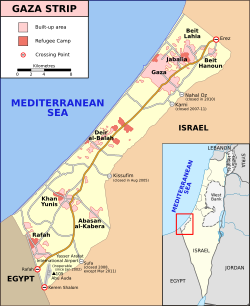 Gaza Strip map2