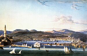 Genova-1810ca-acquatinta-Garneray