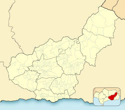 Albuñán is located in Province of Granada