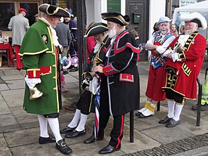 Haslemere Town Criers, 2012 Charter Fair (geograph 2933719)
