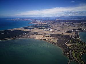 Hobart Airport from Above