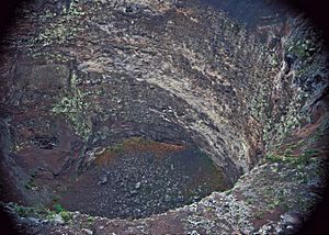 Hualalai pit crater Na One