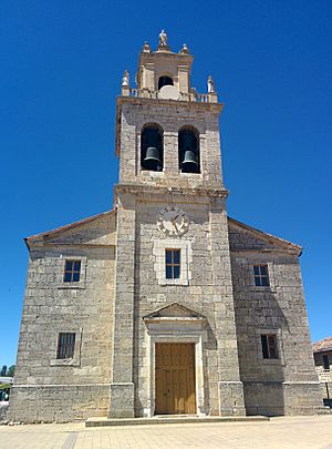 Church of San Facundo and San Primitivo, in Las Quintanillas (Burgos, Spain).