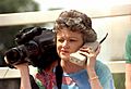 Journalist Lucy Morgan with video camera and phone (7026619371)