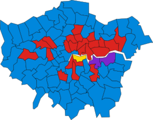 LondonParliamentaryConstituency1987Results