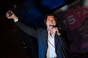 Lou Diamond Phillips performs at The Stage