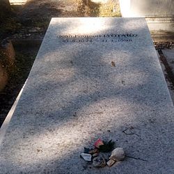 Lyotard grave, Paris