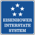  Eisenhower Interstate System sign