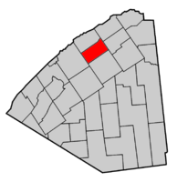 Map highlighting Madrid's location within St. Lawrence County.