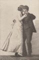 Man and woman dancing a waltz (1887)