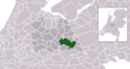 Map - NL - Municipality code 1581 (2009)