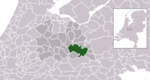 Location of Utrechtse Heuvelrug