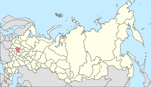 Map of Russia - Moscow Oblast (2008-03)