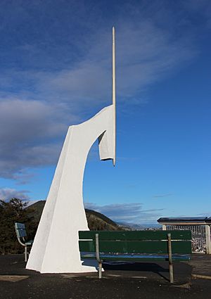 Marker at Centre of New Zealand