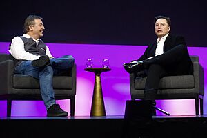 Meet the new boss... Same as the News boss... The Elon Musk Twitter Interview at TED 2022 (52004185747)