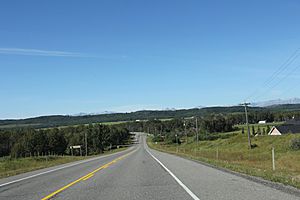 Millarville Alberta Panorama on right
