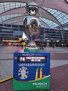 Noch 74 Tage bis zur UEFA EURO 2024, Munich