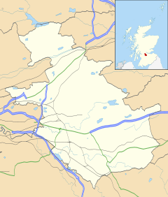 Airdrie is located in North Lanarkshire