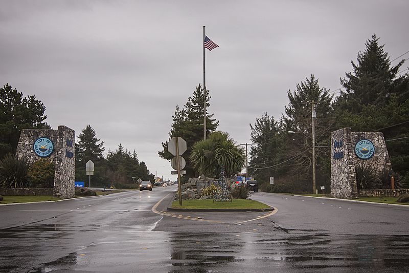 Image Ocean Shores, WA — Main Entrance