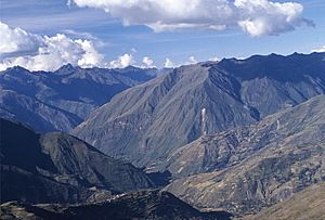 The Andes in the Department of Ayacucho