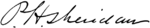 Philip Henry Sheridan signature.svg