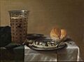 Pieter Claesz - Herring with bread and beer - 1122 (OK)